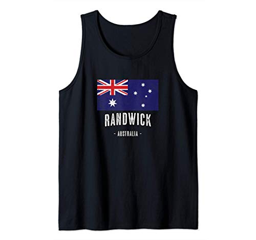 City of RANDWICK Australia | Australian Flag, Aussie Top - Tank Top