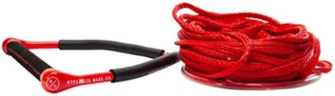 Hyperlite CG Wakeboard Handle W/Poly E Mainline Red 60Ft