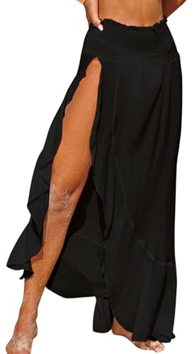 Sarongs pour les femmes beach wrap léger et paréo bikini cover ups asymétrique
