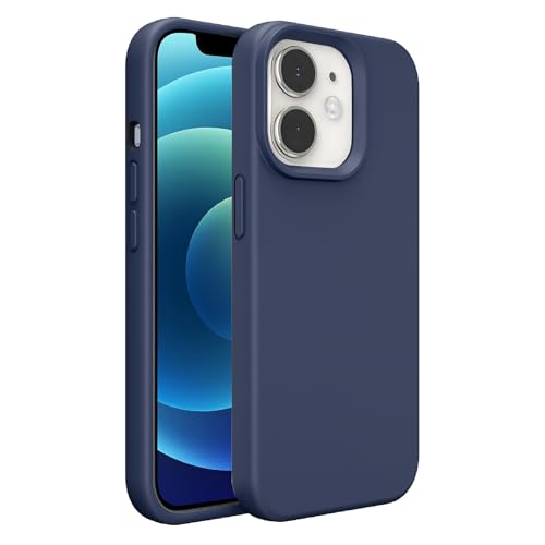 Image of iPhone 12 /12 pro Case Silicone (Midnight Blue)