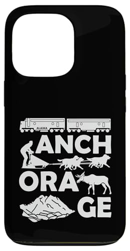 Parc National Anchorage Souvenir pour Hommes, Anchorage, Alaska Coque pour iPhone 13 Pro