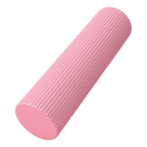 Rodillo de yoga de 45 x 10 cm, rodillo de fitness de espuma suave para gimnasio y hogar