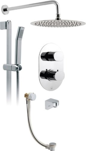 VadoWG-LIFBOX/3-C/P Chrome Life Concealed Thermostatic Valve With
