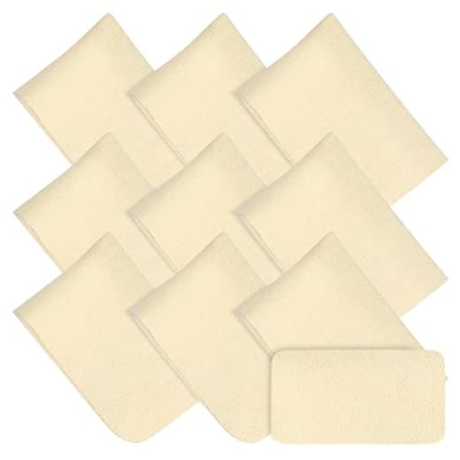 10 Pieces Chamois Pottery Tools Chamois Cloth Pottery Trimming mud Tools Pre Cut Drying Natural Car Soft Small Leather Chamois Ceramic Craft Supplies for Pot Rim Smoothing Pottery (4.7 x 3.1 Inch)
