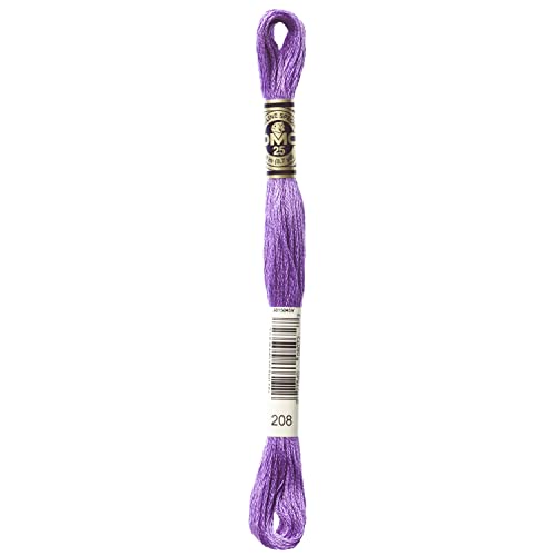 Image of DMC 6-Strand Embroidery Cotton Floss, Very Dark Lavender