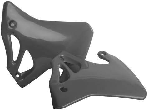 POLISPORT 8410000008 Radiator Covers Pair Strong and Durable Compatible with Honda Motorcycles in Grey