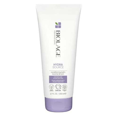 Biolage Dry Hair Conditioner, Hydrating Conditioner for Smooth and Shiny Hair, HydraSource, 200 ml