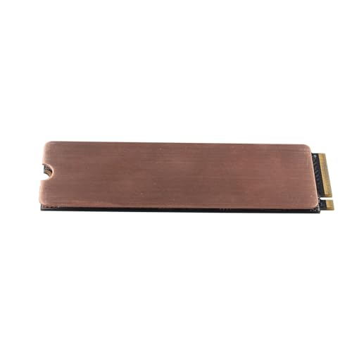 Disipador de calor M.2 de cobre con 12 almohadillas térmicas de silicona para Raspberry Pi 2
