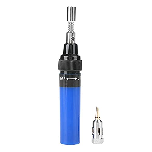 Miniatura 9 de Fydun 8ml Soldador De Butano Cautín De Gas Antorcha De Gas Butano Sin Cuerda Soldador Pistola Soldadura Pluma Herramienta 1300 Azul