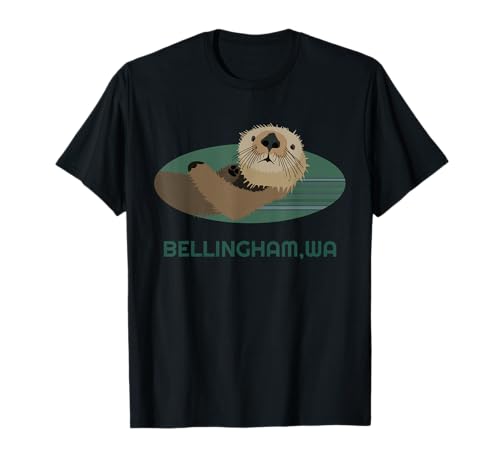 Cute Otter Bellingham, WA Coast Resident Fisherman T-Shirt