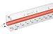 Nicunom 3 Pack Architectural Scale Ruler, 12