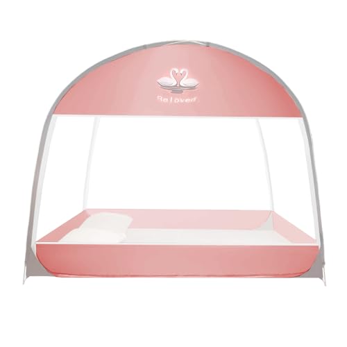Filet à moucherons pour lit pliable et nomade avec double porte