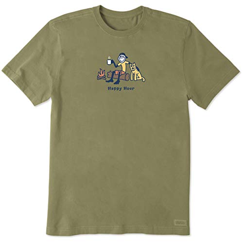 Life is Good Mens Happy Hour Graphic T-Shirts Collection