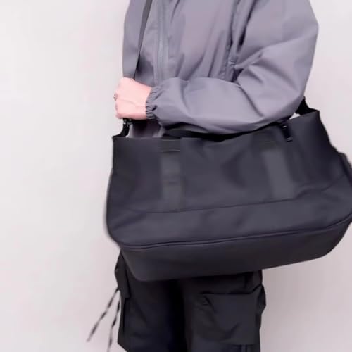 Duffel & Tote Bag for Volvo XC60 - Waterproof Gym Bag with Wet/Dry Compartments & Shoe Pocket - Travel Carry On Luggage, Trunk Organizer for Outdoor,Black4