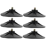 Happyyami 6pcs Heavy Duty Cups for Boxing Equipment Plate Base for Heavy Bag Stand Stability and Easy Maintenance for Home Gym Use