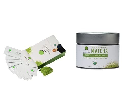 Té Matcha 12 unidades 100g grado ceremonial orgánico
