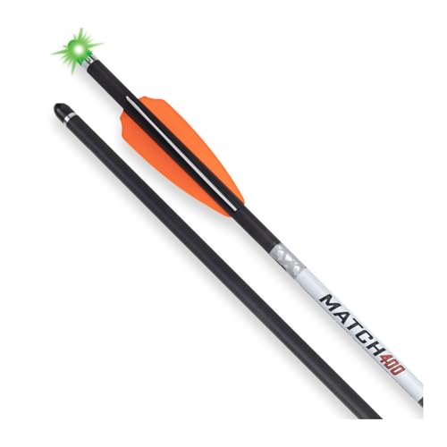 Wicked Ridge Match 400 20 Alpha-Blaze Carbon Arrows, 20