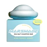 MARS MADE Sea Salt Shampoo Bar 2.0 - Hydrating & Moisturizing Natural Hair Soap...