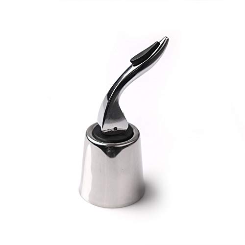 Stainless Steel Wine Vacuum Bottle Stopper Home Bar Red Wine White Wine Champagne Stopper Bottle Sealer Bottle Plug with Inner Rubber