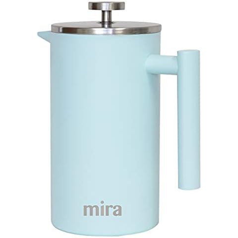 MIRA 20 oz Stainless Steel French Press Cover