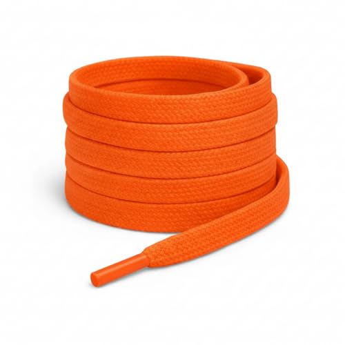 Image of Heavy Duty Flat Shoe Laces for Men & Women | Comfortable, Strong Grip & Stylish Sneaker Laces