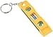 Yellow Bubble Level with Keychain Magnetic Torpedo Level Measuring Tool,Plumb/Level/45-Degree Measuring Level Bubble Fashion Measuring and Layout Tools Car Keychains