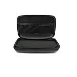 Case for Nintendo 3DS XL/2DS XL/New 3DS XL/New 3DS LL/3DS LL,Shockproof and Waterproof Hard Carrying Case Multi-Function Storage Carrying Universal Travel Case,Black