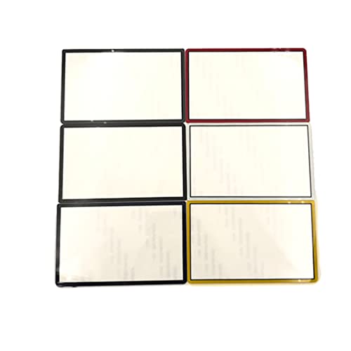 Image of for 3DS XL /New 3DS XL Top Mirror Glass Faceplate for Nintendo 3DS XL /New 3DS XL LCD Screen Repair Parts (Gray)