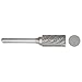 Carbide Bur, Cylinder, 1/8 in, 1/8 Shank (2 Pieces)