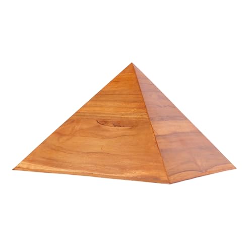 Image of MahaVastu Vastu Pyramid - Vastu Remedy to Amplify Energies | Positive Energy, Success & Good Luck Items for Home Decor (Wooden)