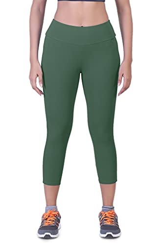 Image of Women's Active Power Stretch Yoga Capri