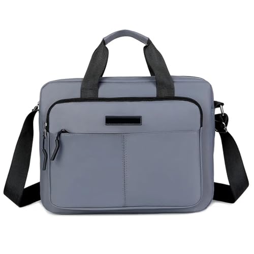 Mallette multifonctionnelle gris et sacoche d'affaires au design épuré