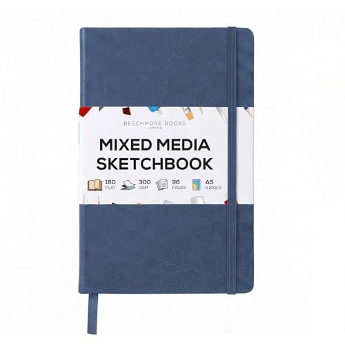 Carnet de croquis A5 anti-gondolage avec papier 300g pour aquarelle