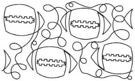 164 Football Pantograph