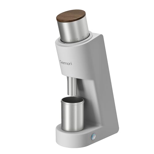 Burr Coffee Grinder,Wirsh Electric Single Dose Coffee Grinder Geimori GU38 with 38mm 6-Core Conical Burr,Stepless Adjustment for Drip,French Press,Cold Grind Settings from Fine to Coarse