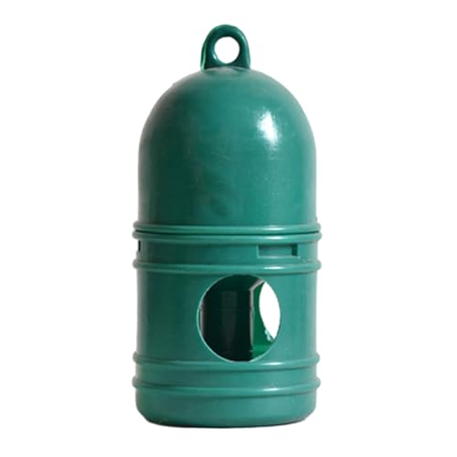 Bird Waterer for Pigeons – Large Capacity Poultry Water Dispenser | Easy-Fill Drinking Container with Top Handle, Leakproof Water Supply for Chicken, Cockatiel, Conure, Bantam, Small Pet Aviary Access