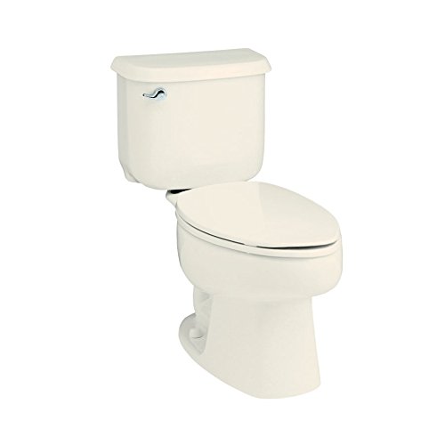STERLING 402210-96 Windham 10-Inch Rough-in Elongated Toilet, Biscuit