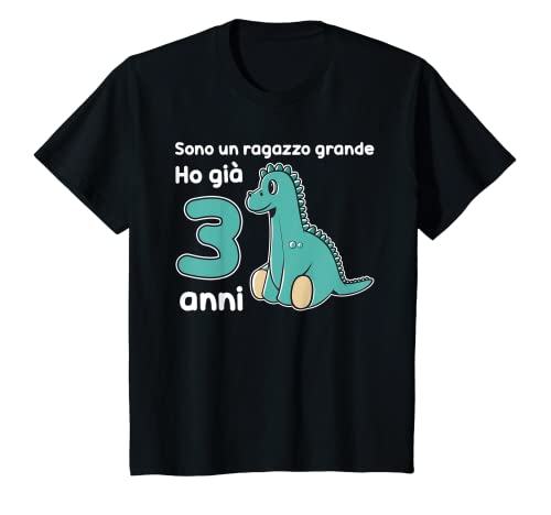 Bambino Regalo di Terzo Compleanno Ho 3 Anni