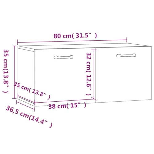 Estantería de pared de roble ahumado para decorar salones modernos 3