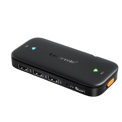 Commutateur USB-C pour partager un moniteur entre deux PC sans débrancher les câbles