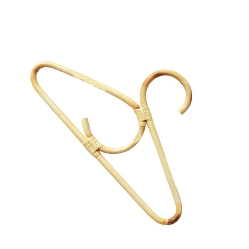 Garneck Baby Rattan Hangers Set Boys and Girls Clothing Hangers Clips Multi- Toddler Baby Coat