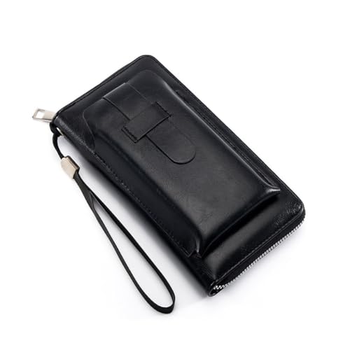 Men's Wallet Multifunctional Handbag Trendy And Personalized Long Zipper Anti-theft Men's Money Clip2