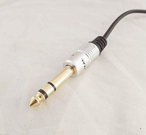 Cable audio Jack 6.35mm macho a 3.5mm hembra 30 cm miniatura 5