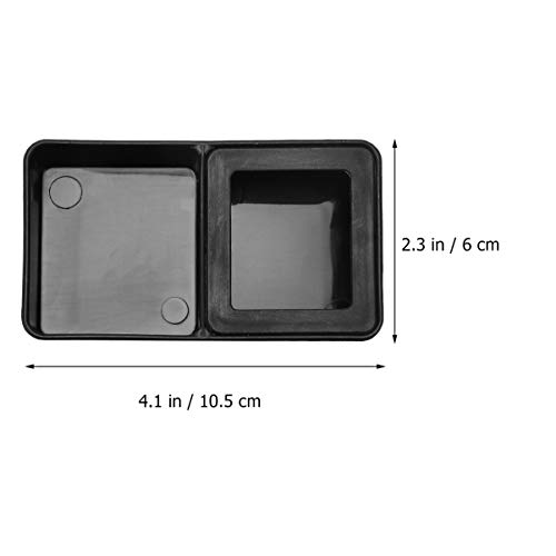 ULTECHNOVO 4 Pcs RÃ©ptil Prato de Comida Pequena CentopÃ©ia Grilos Caixa de Armazenamento Cobra Laga
