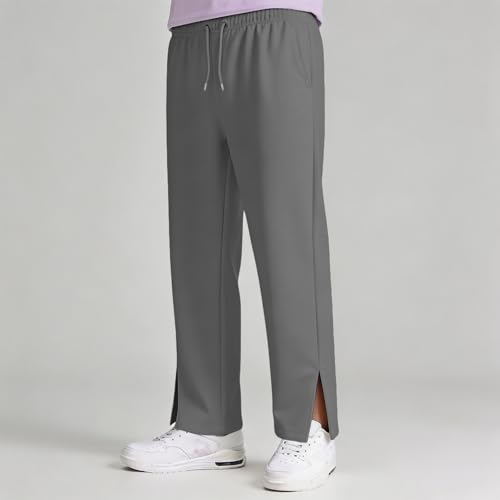 Pantalones deportivos con aberturas laterales y cintura elástica muy cómoda para niños 4