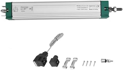 KTC Linear Displacement Sensor Transducer w/Converter 0-10V Analog Signal Output 125MM Working Stroke