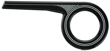 DEKAFORM Kettenschutz 219-1 für Comeback Fischer Hanseatic Intervelo Mars Ragazzi 46/48 Zähne * schwarz mit Dekor7