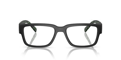 ARNETTE Eyeglasses AN 7261 2971 Black/Gekko Green Splatter/Demo Lens
