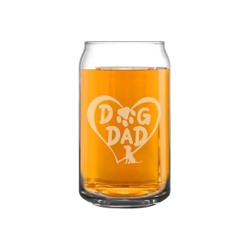 Flashideas Dog Paw Prints Can-Shaped Tumbler Beer Glass