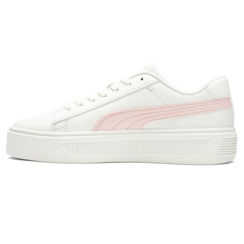 Image of Puma Womens Smash V3 Platform Lace Up Sneakers Shoes Casual